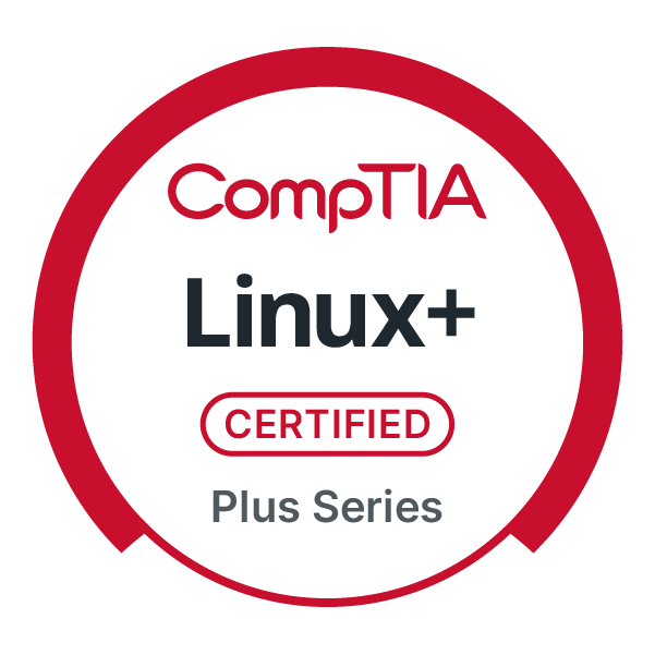 CompTIA Linux+ badge